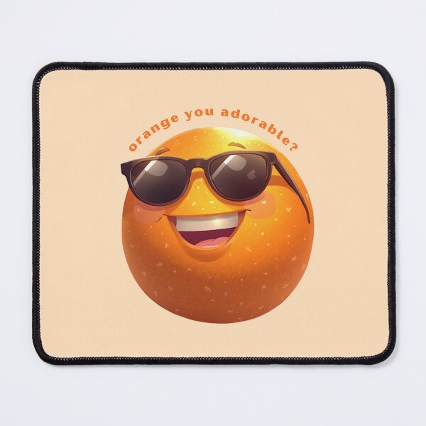 Item preview, Orange You Adorable? - Cute Pun | TeeHee Puns Funny Design designed and sold by TeeHee Puns.