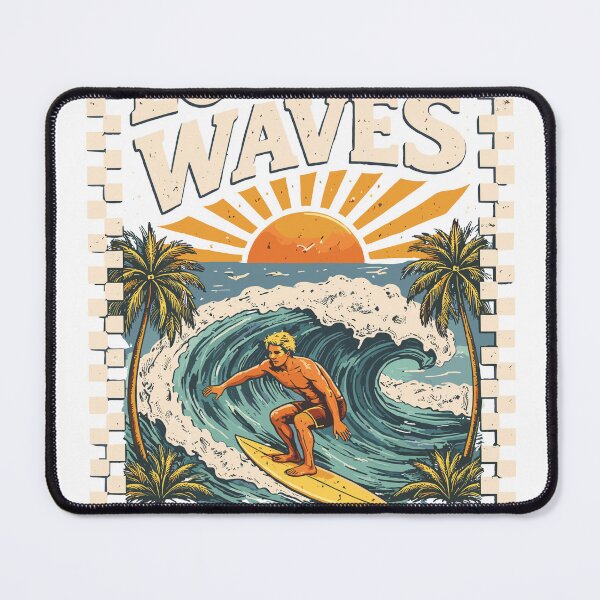 Item preview, Lost in the Waves Surf T-Shirt designed and sold by Matinez Pink.