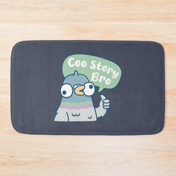 Item preview, Cute Derpy Pigeon Coo Story Bro Funny Pun designed and sold by rustydoodle.