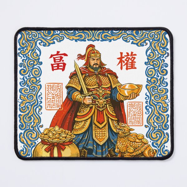 Item preview, Chinese God of Wealth T-Shirt designed and sold by Matinez Pink.