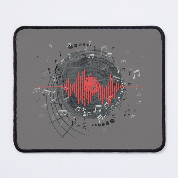 Item preview, Music Notes Musician Vinyl Records Music Lover 80s Vinyl Performance designed and sold by KristineLi.