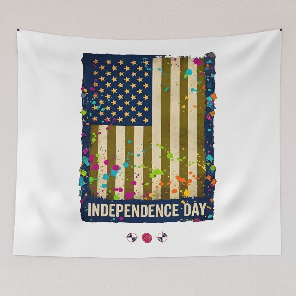 Item preview, Independence Day, colorful designed and sold by m-yoga-store.