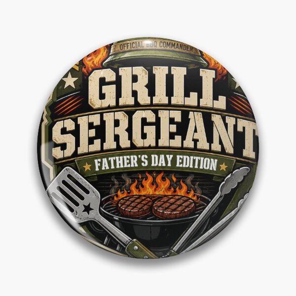 Item preview, Grill Sergeant Father’s Day Edition BBQ designed and sold by Tomdio.