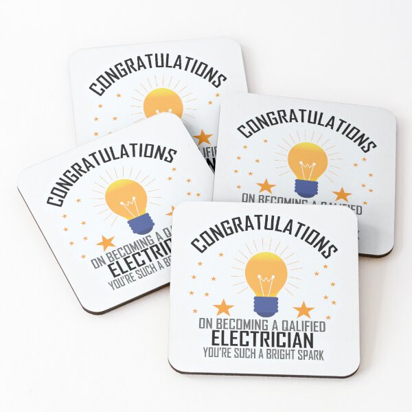 Item preview, Electrician Congratulations Gift Items for Students Apprentice Electricians  designed and sold by Science Engineering Gifts.