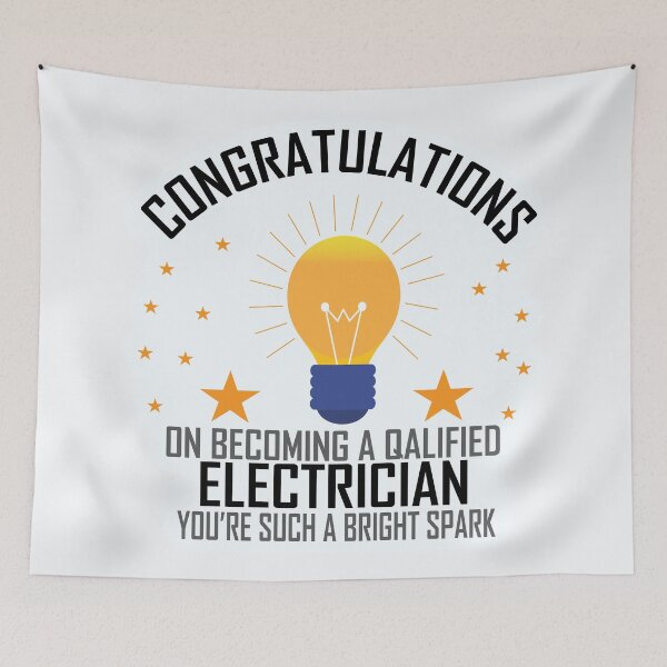 Item preview, Electrician Congratulations Gift Items for Students Apprentice Electricians  designed and sold by Science Engineering Gifts.