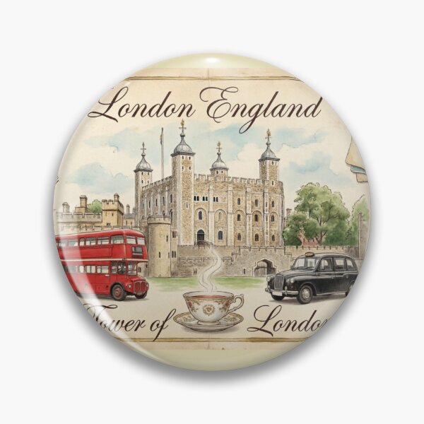 Item preview, Tower of London England Vintage Postcard Travel Aesthetic designed and sold by AURØ Cat.