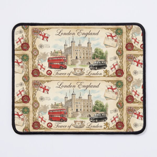 Item preview, Tower of London England Vintage Postcard Travel Aesthetic designed and sold by AURØ Cat.
