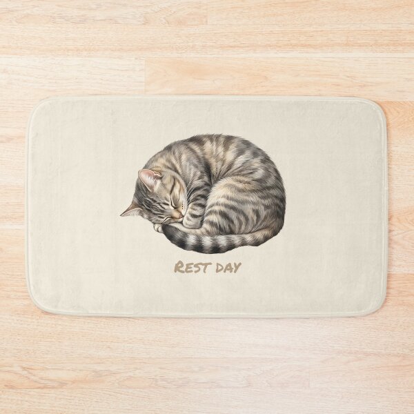 Item preview, Rest Day Sleeping Cat Cozy  designed and sold by VibeShift Studio.