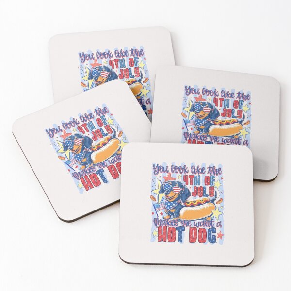 Item preview, funny hotdog dog 4th of july you look like the fourth t shirt for dog lovers designed and sold by BrookePage271.