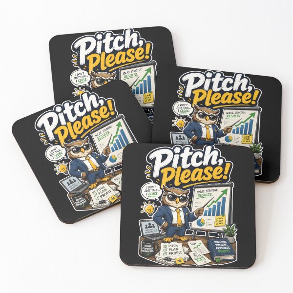 Item preview, Pitch Please Funny Business Owl designed and sold by Tomdio.
