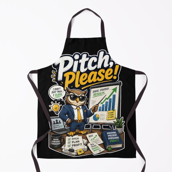 Item preview, Pitch Please Funny Business Owl designed and sold by Tomdio.