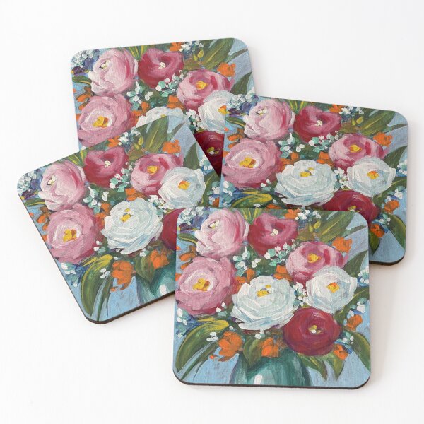Item preview, Peonies in a Vase designed and sold by HBOriginalsArt.
