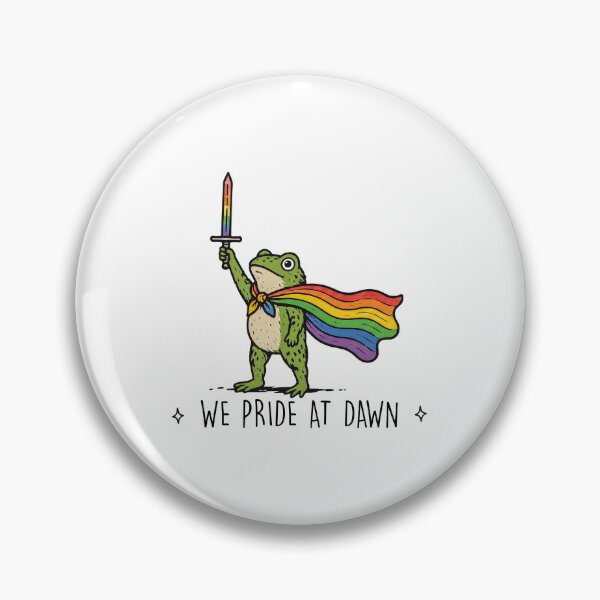 Artikelvorschau, Wir reiten im Morgengrauen – Frog Knight – LGBTQ-Verbündete im Pride Month entworfen und verkauft von iqenadak.