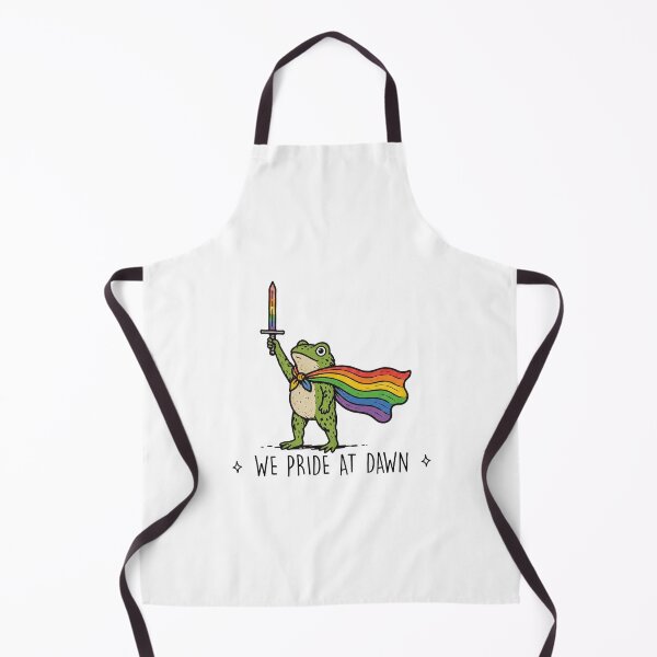 Item preview, We Ride At Dawn Frog Knight LGBTq Ally Pride Month designed and sold by iqenadak.