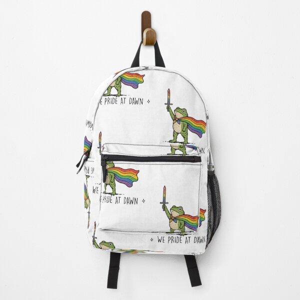 Item preview, We Ride At Dawn Frog Knight LGBTq Ally Pride Month designed and sold by iqenadak.