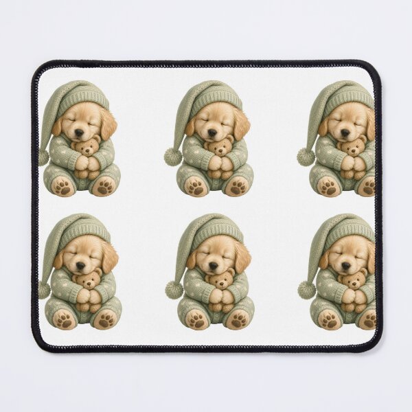 Item preview, Sleepy Puppy Bedtime Sticker designed and sold by DonnaByPT.