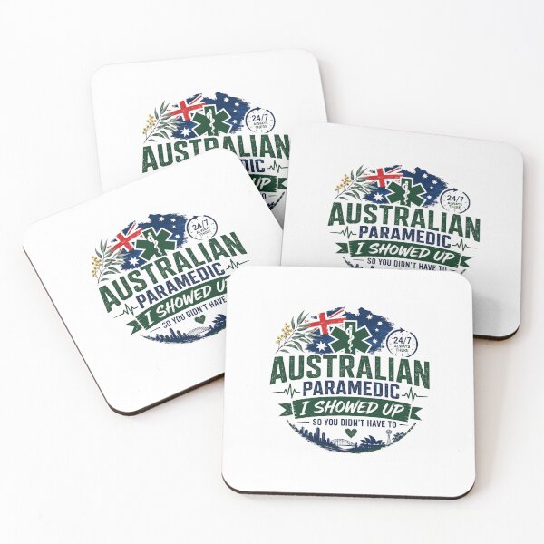 Item preview, Australian Paramedic - I Showed Up So You Didn't Have To designed and sold by CuratedByAdam.