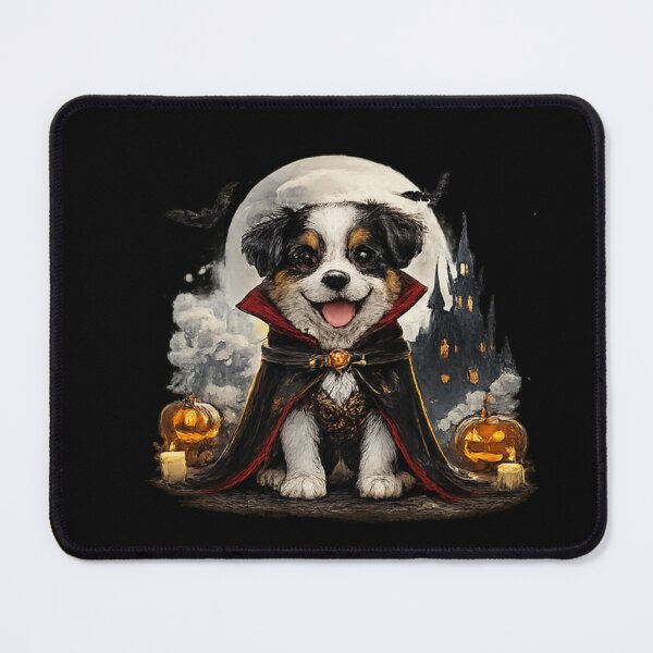 Item preview, Cute Vampire Dog Halloween | Spooky Gothic Puppy Design designed and sold by PoojaArtLab.