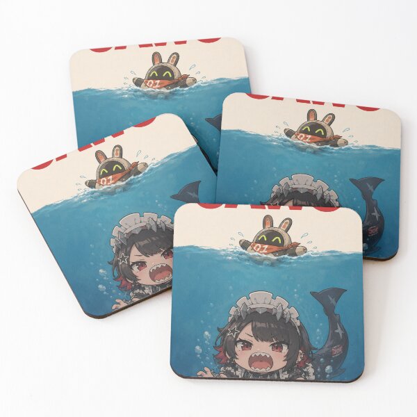 Item preview, Ellen Joe & Eous Chibi Jaws Poster designed and sold by Zashia.