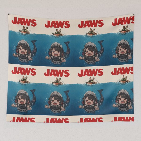 Item preview, Ellen Joe & Eous Chibi Jaws Poster designed and sold by Zashia.