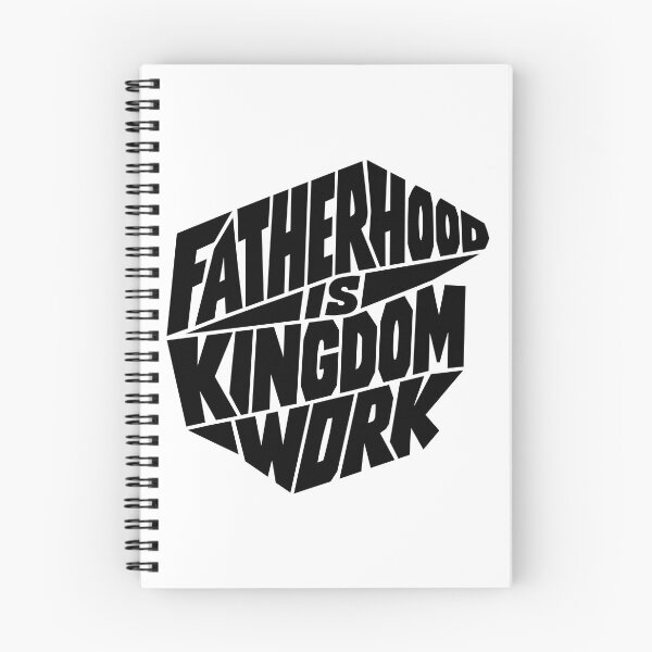 Item preview, Fatherhood Is Kingdom Work Christian Dad Faith Based Father's Day Design designed and sold by HahaHandlesHub.