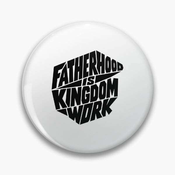 Item preview, Fatherhood Is Kingdom Work Christian Dad Faith Based Father's Day Design designed and sold by HahaHandlesHub.