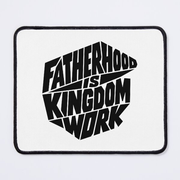 Item preview, Fatherhood Is Kingdom Work Christian Dad Faith Based Father's Day Design designed and sold by HahaHandlesHub.
