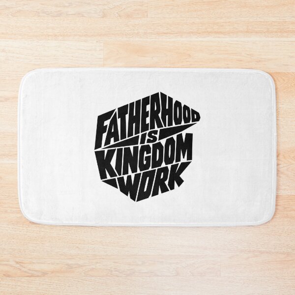 Item preview, Fatherhood Is Kingdom Work Christian Dad Faith Based Father's Day Design designed and sold by HahaHandlesHub.