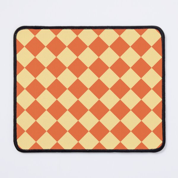 Item preview, Warm Orange Harlequin Diamond Pattern designed and sold by junkydotcom.