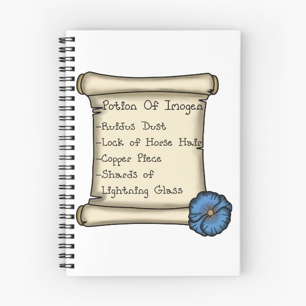 Item preview, Potion of Imogen Ingredient List designed and sold by LunarAshes.
