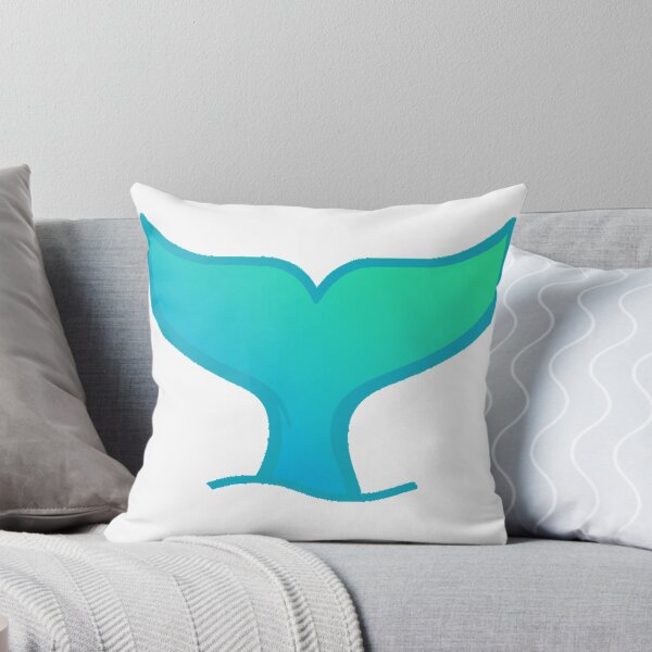 Item preview, whale tail green designed and sold by Looplk.