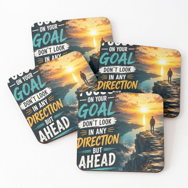 Item preview, Focus On Your Goal Look Ahead designed and sold by mr.bardook.