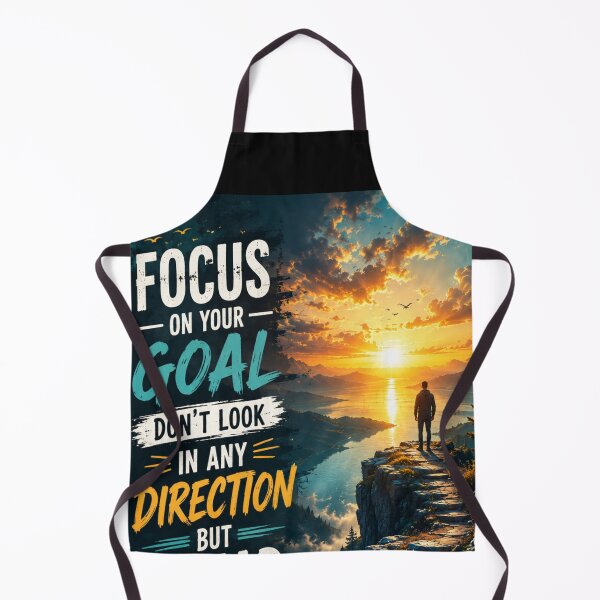 Item preview, Focus On Your Goal Look Ahead designed and sold by mr.bardook.