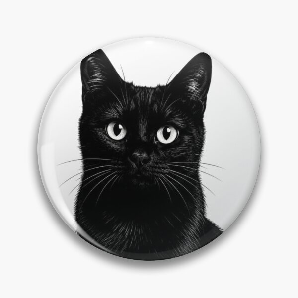 Item preview, Black Cat Artwork designed and sold by WoodPress.