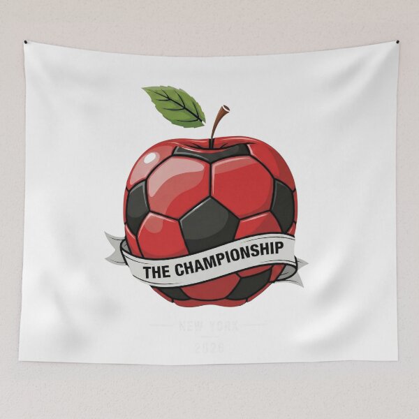 Item preview, Big Apple Soccer Ball Championship Design designed and sold by laughingshirts.