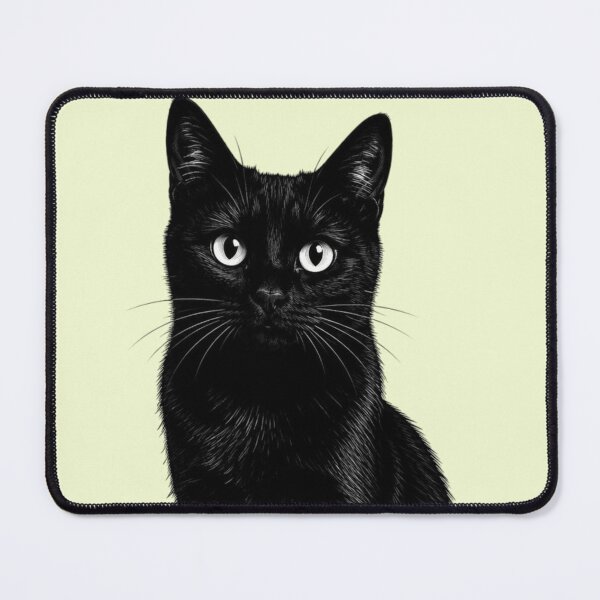 Item preview, Black Cat Artwork designed and sold by WoodPress.