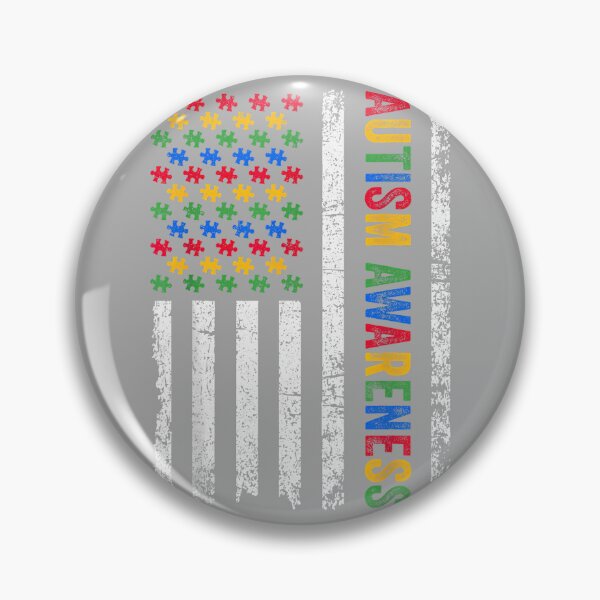 Item preview, Autism Awareness Mom Dad USA Flag Autistic Awareness designed and sold by KathieFaugh.
