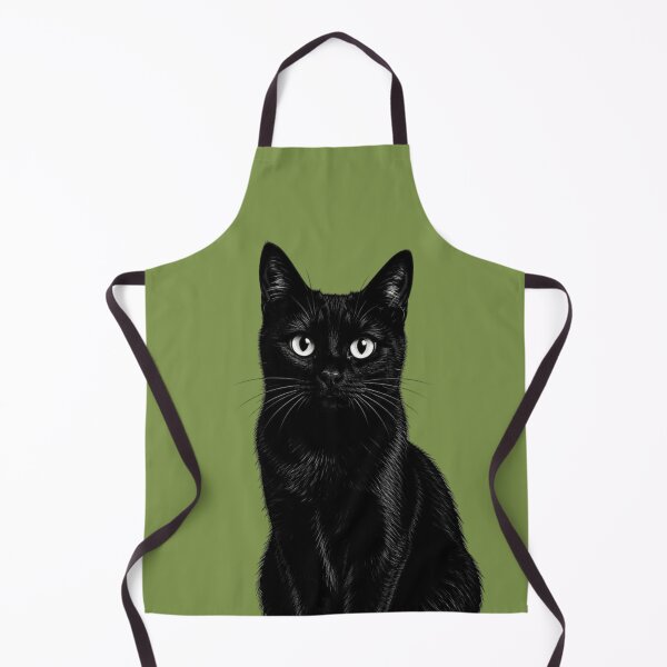 Item preview, Black Cat Artwork designed and sold by WoodPress.