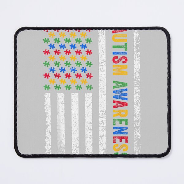 Item preview, Autism Awareness Mom Dad USA Flag Autistic Awareness designed and sold by KathieFaugh.