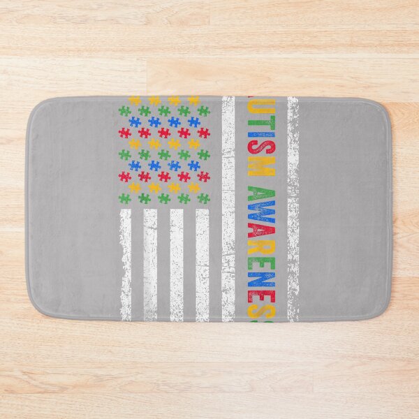 Item preview, Autism Awareness Mom Dad USA Flag Autistic Awareness designed and sold by KathieFaugh.