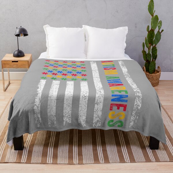 Item preview, Autism Awareness Mom Dad USA Flag Autistic Awareness designed and sold by KathieFaugh.