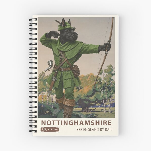 Item preview, Nottinghamshire Scottish Terrier Archer designed and sold by CJChronicles.