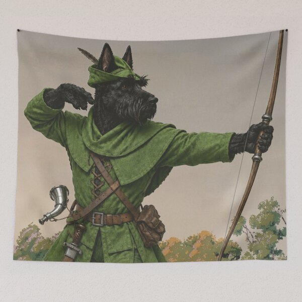 Item preview, Nottinghamshire Scottish Terrier Archer designed and sold by CJChronicles.