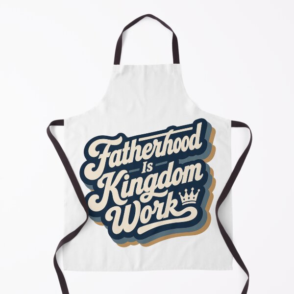 Item preview, Fatherhood Is Kingdom Work Christian Dad Father's Day Faith Design designed and sold by HahaHandlesHub.