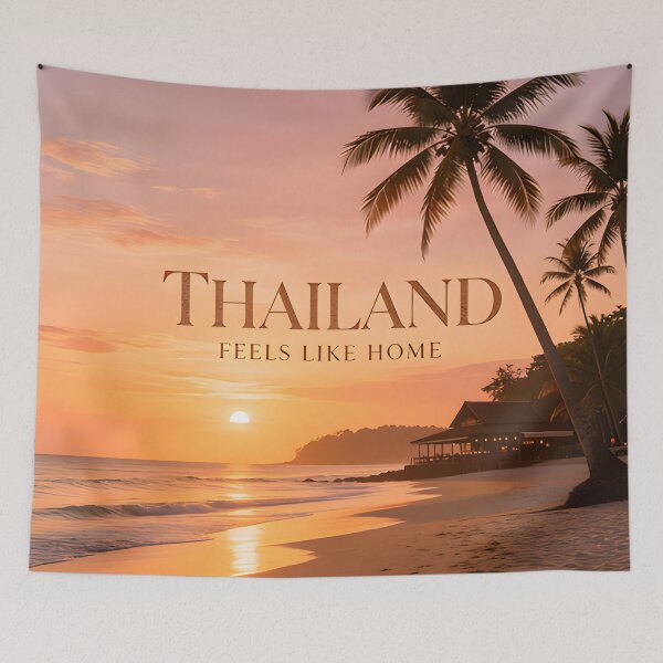 Item preview, Feels Like Home Thailand designed and sold by Arty Art.