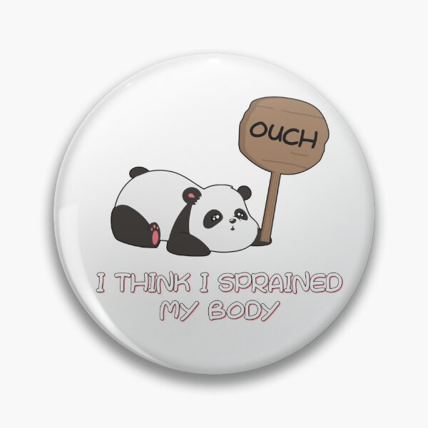 Item preview, I Sprained My Body designed and sold by ThisNThatCrafts.
