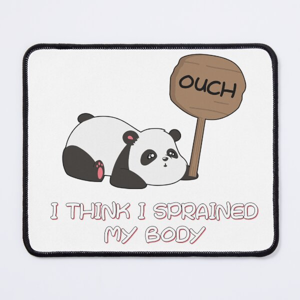 Item preview, I Sprained My Body designed and sold by ThisNThatCrafts.