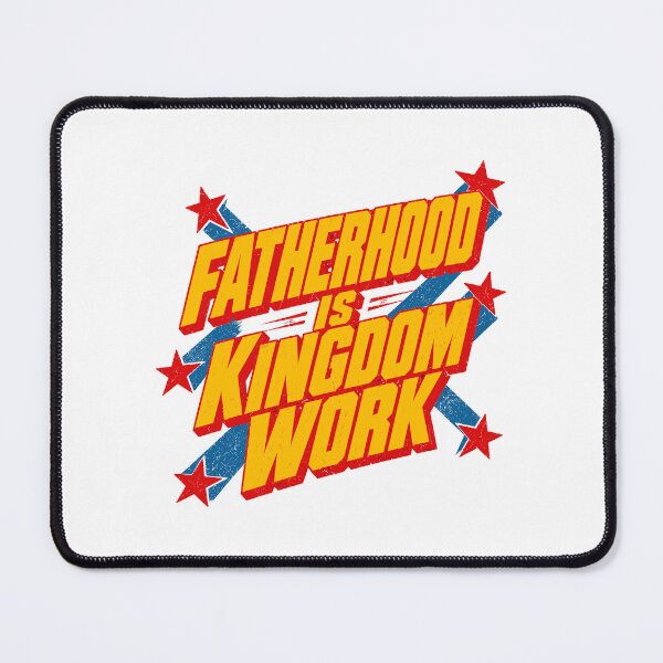 Item preview, Fatherhood Is Kingdom Work Christian Dad Father's Day PNG Design designed and sold by HahaHandlesHub.