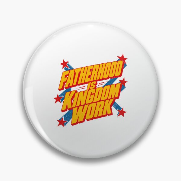 Item preview, Fatherhood Is Kingdom Work Christian Dad Father's Day PNG Design designed and sold by HahaHandlesHub.