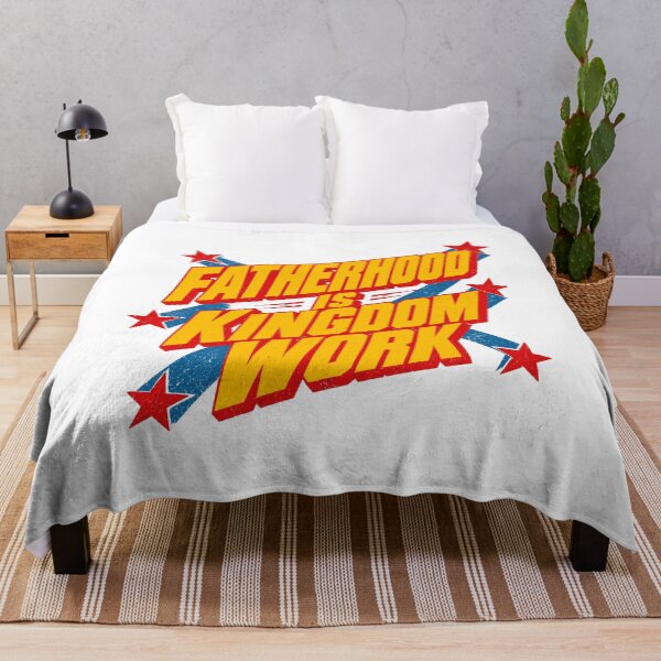 Item preview, Fatherhood Is Kingdom Work Christian Dad Father's Day PNG Design designed and sold by HahaHandlesHub.